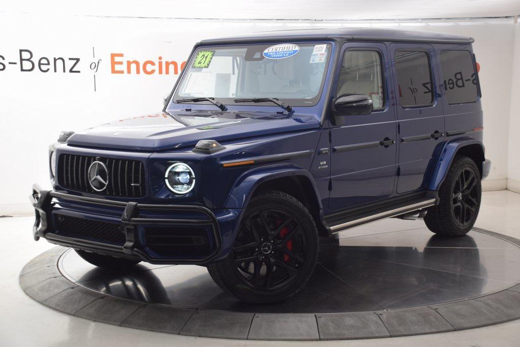 used 2021 Mercedes-Benz AMG G 63 car, priced at $149,997