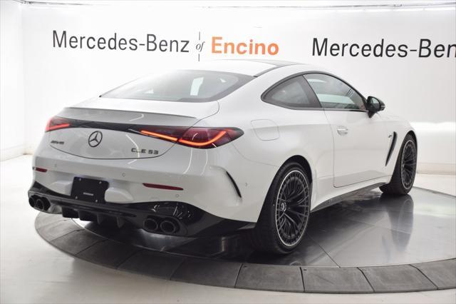 new 2025 Mercedes-Benz AMG E 53 car, priced at $84,110