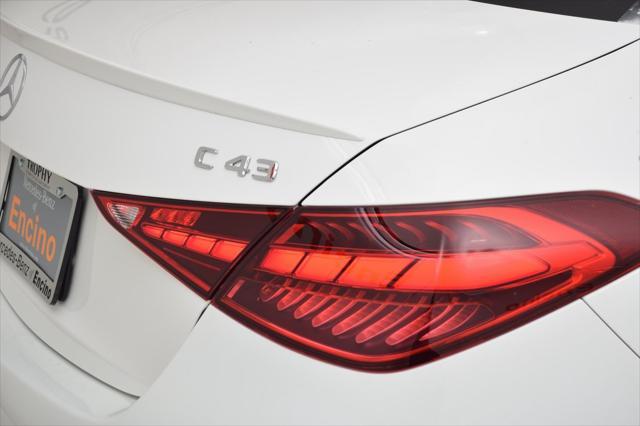 new 2025 Mercedes-Benz AMG C 43 car, priced at $70,705