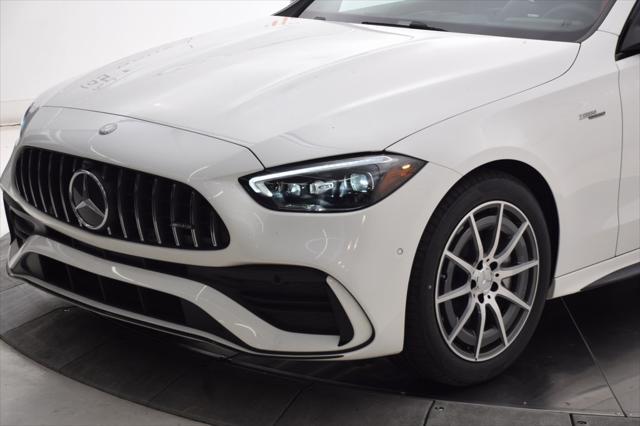 new 2025 Mercedes-Benz AMG C 43 car, priced at $70,705