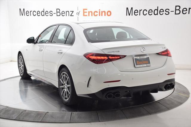 new 2025 Mercedes-Benz AMG C 43 car, priced at $70,705