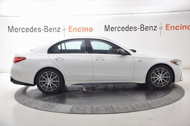 new 2025 Mercedes-Benz AMG C 43 car, priced at $70,705