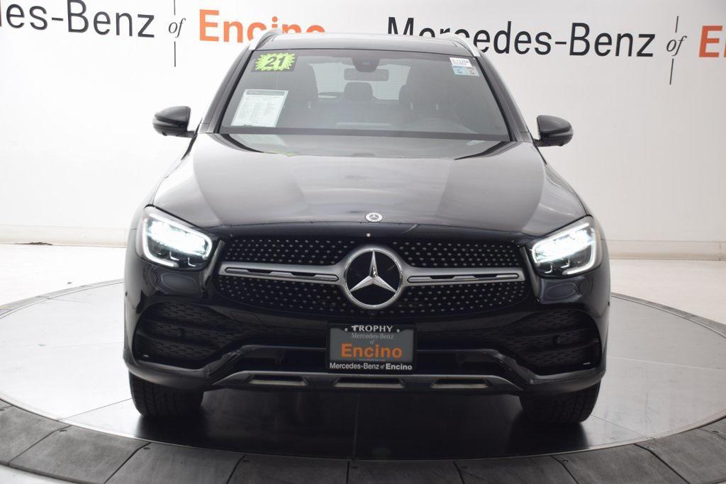used 2021 Mercedes-Benz GLC 300 car, priced at $18,398