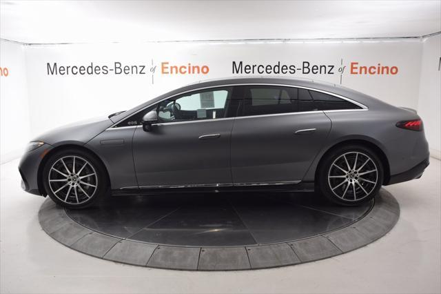 used 2022 Mercedes-Benz EQS 580 car, priced at $71,997