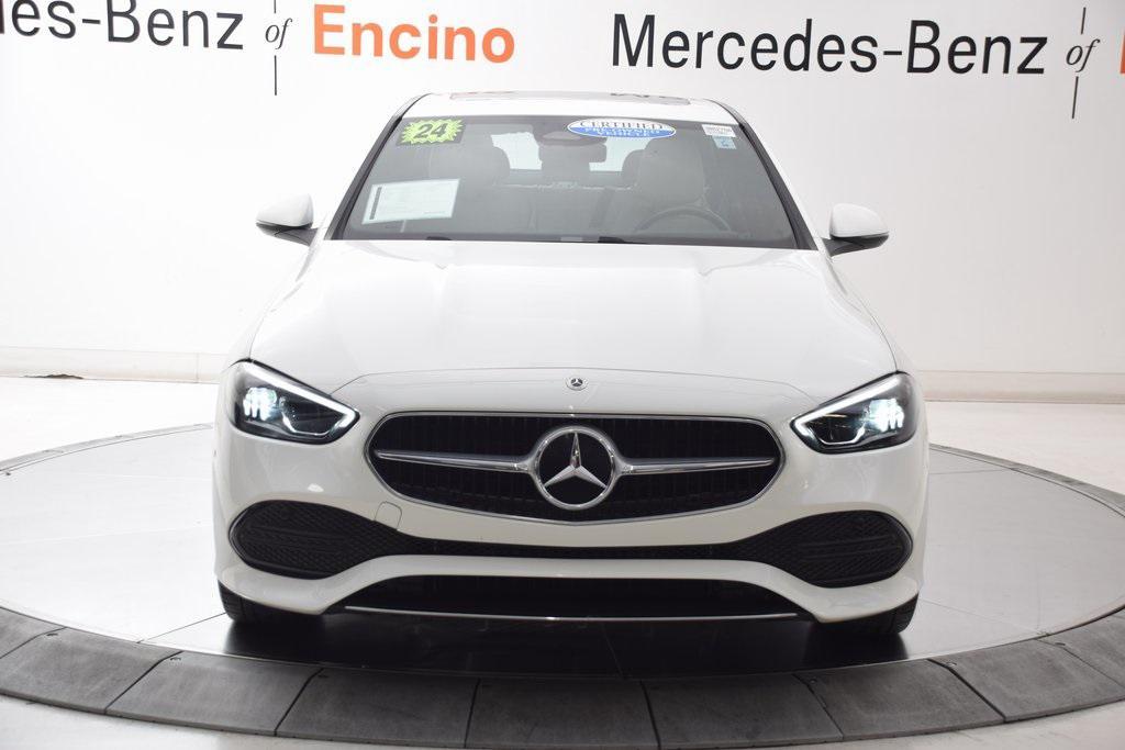 used 2024 Mercedes-Benz C-Class car, priced at $39,897