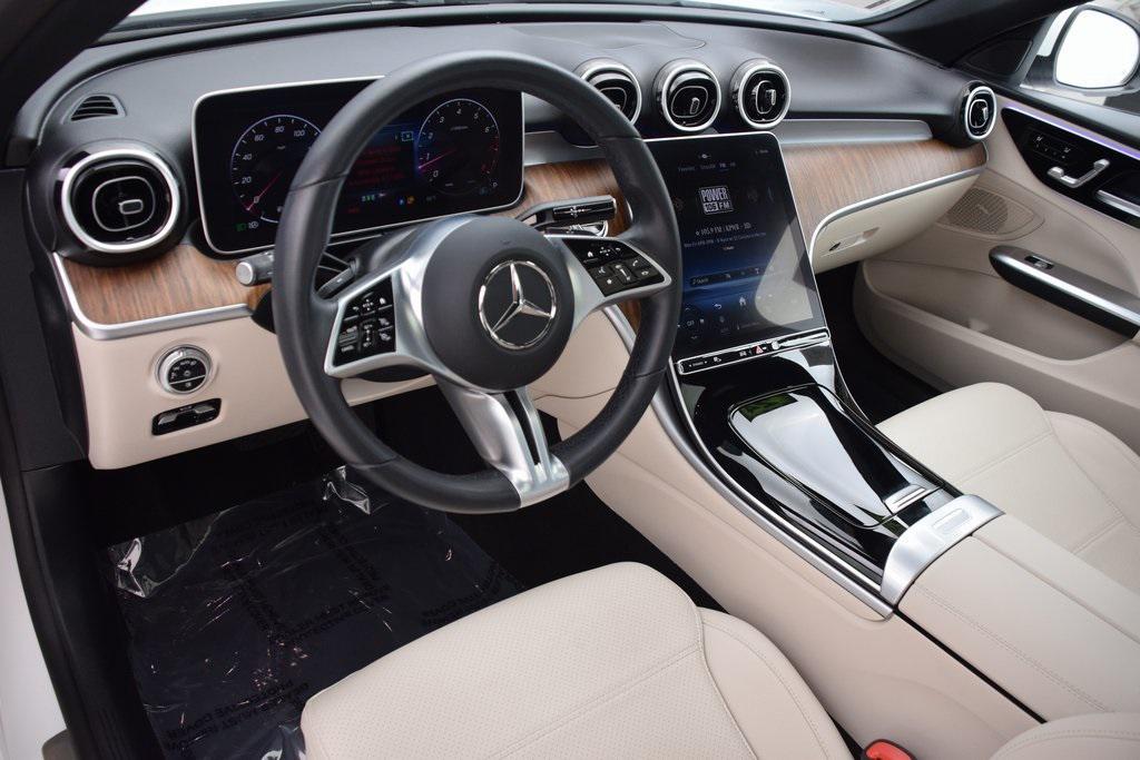 used 2024 Mercedes-Benz C-Class car, priced at $39,897