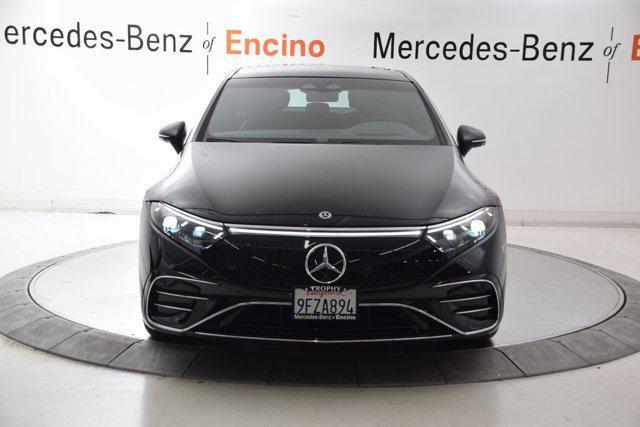 used 2022 Mercedes-Benz EQS 580 car, priced at $66,997