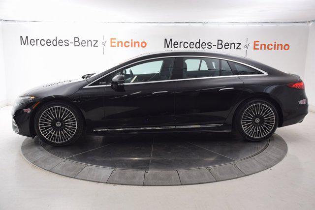 used 2022 Mercedes-Benz EQS 580 car, priced at $66,997