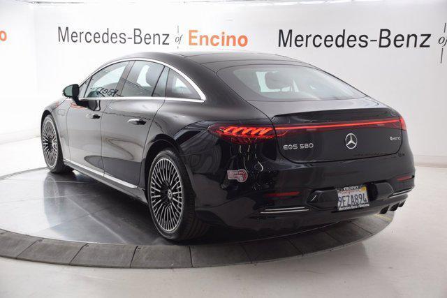 used 2022 Mercedes-Benz EQS 580 car, priced at $66,997