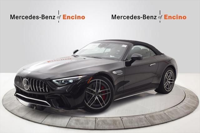new 2025 Mercedes-Benz AMG SL 55 car, priced at $150,180