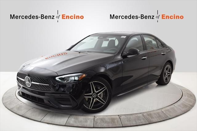 new 2025 Mercedes-Benz C-Class car, priced at $57,495