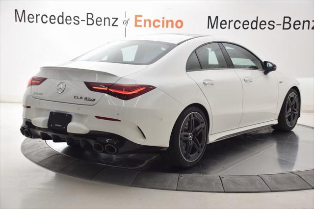 new 2025 Mercedes-Benz AMG CLA 45 car, priced at $70,895