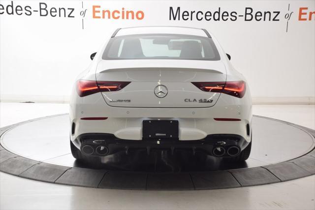 new 2025 Mercedes-Benz AMG CLA 45 car, priced at $70,895