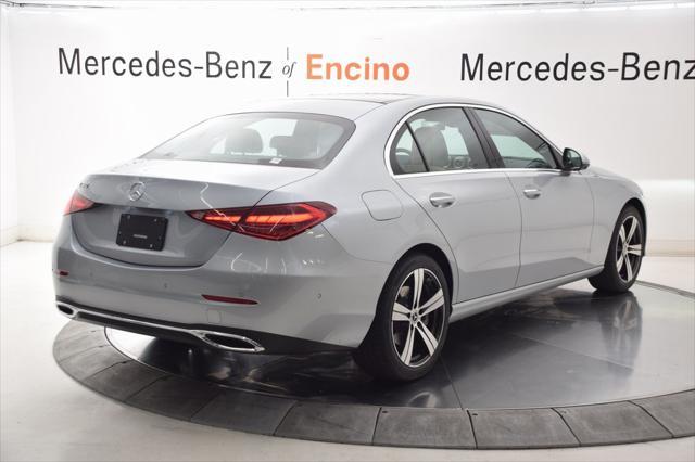 new 2025 Mercedes-Benz C-Class car, priced at $55,755