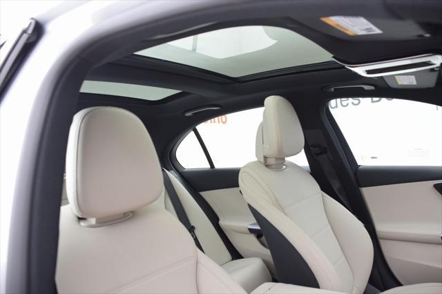 new 2025 Mercedes-Benz C-Class car, priced at $55,755