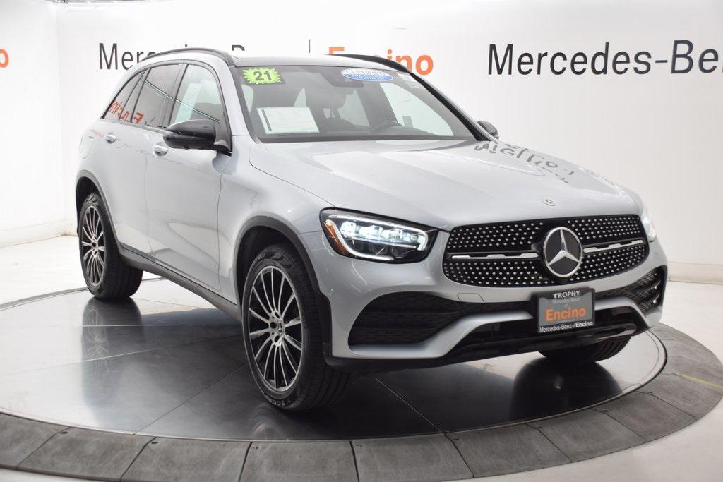 used 2021 Mercedes-Benz GLC 300 car, priced at $27,987