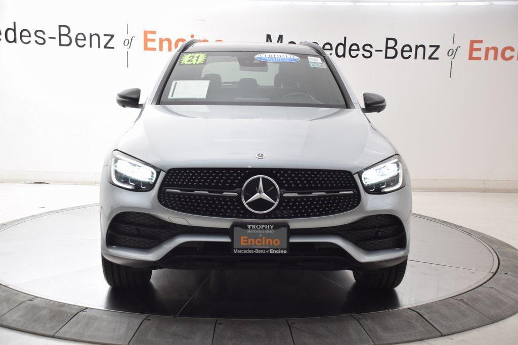 used 2021 Mercedes-Benz GLC 300 car, priced at $27,987