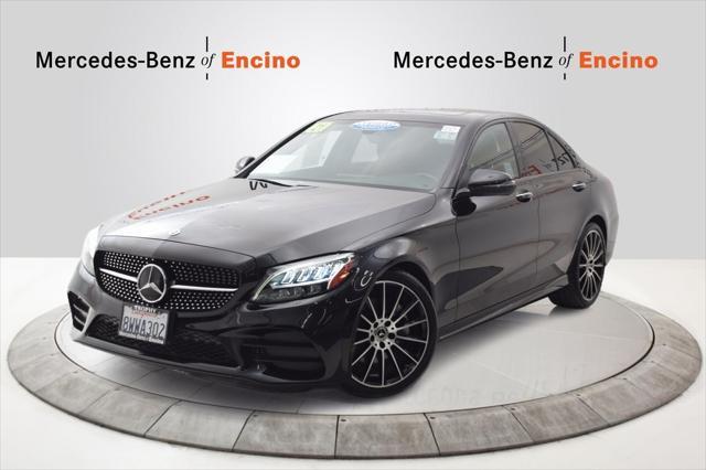 used 2021 Mercedes-Benz C-Class car, priced at $26,997