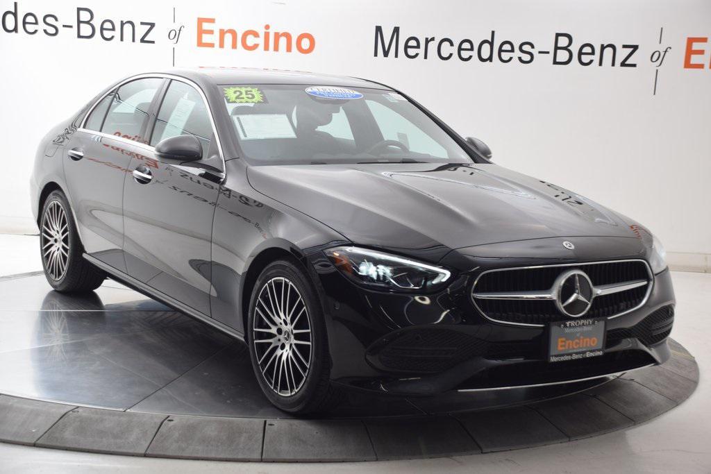 used 2025 Mercedes-Benz C-Class car, priced at $43,997
