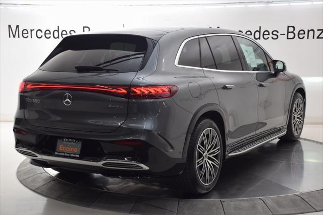 used 2025 Mercedes-Benz EQS 580 car, priced at $119,998