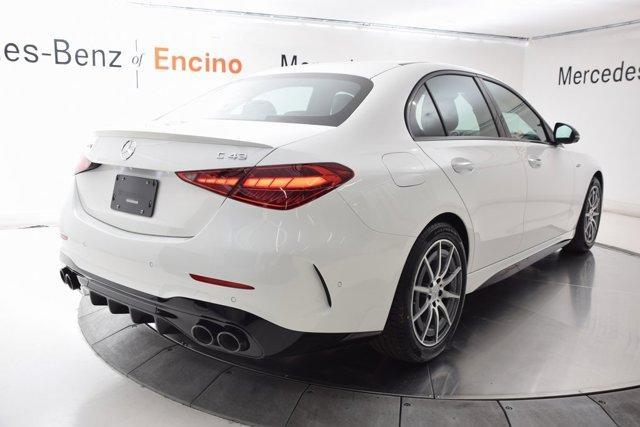new 2024 Mercedes-Benz AMG C 43 car, priced at $65,000