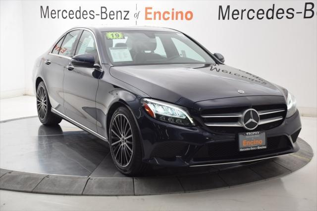 used 2019 Mercedes-Benz C-Class car, priced at $19,998