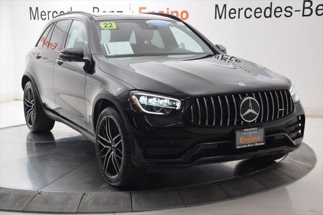 used 2022 Mercedes-Benz AMG GLC 43 car, priced at $42,997