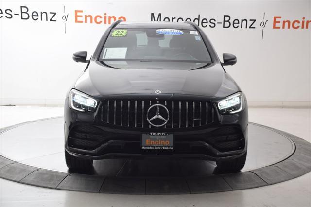 used 2022 Mercedes-Benz AMG GLC 43 car, priced at $42,997