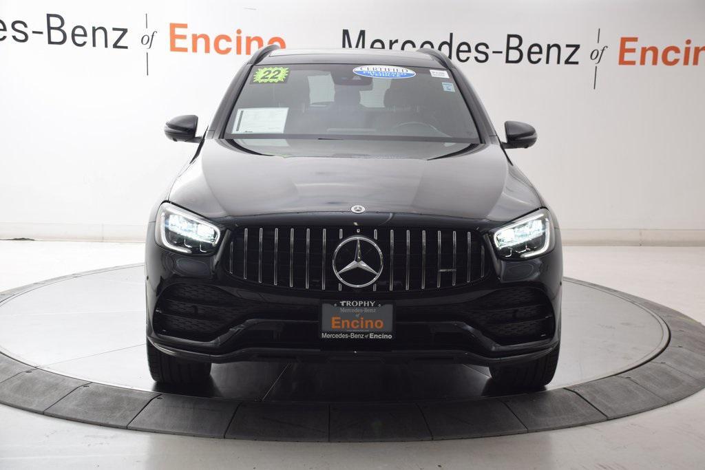 used 2022 Mercedes-Benz AMG GLC 43 car, priced at $39,997