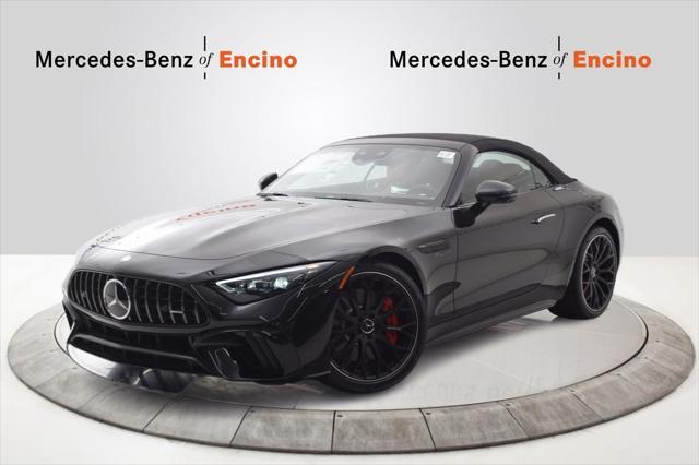 new 2025 Mercedes-Benz AMG SL 55 car, priced at $154,780