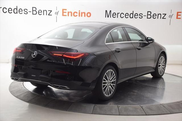 new 2025 Mercedes-Benz CLA 250 car, priced at $45,500