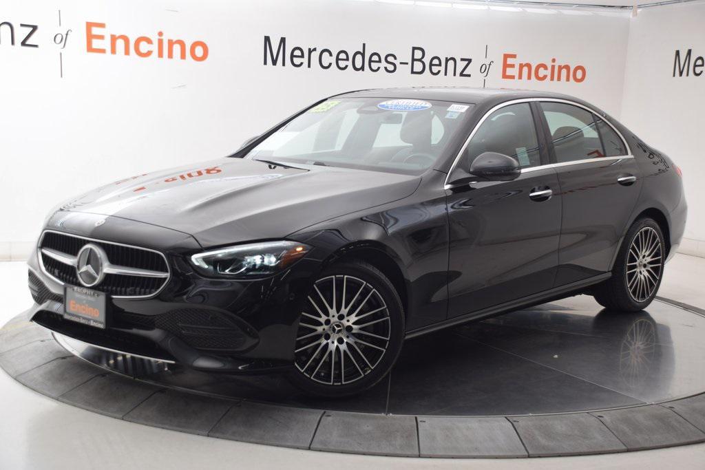 used 2025 Mercedes-Benz C-Class car, priced at $44,997