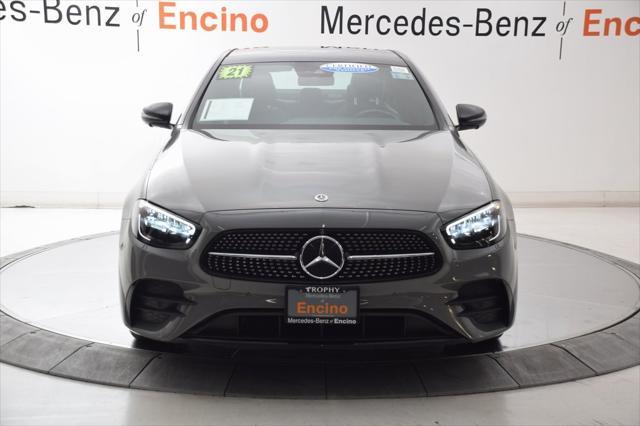 used 2021 Mercedes-Benz E-Class car, priced at $42,597