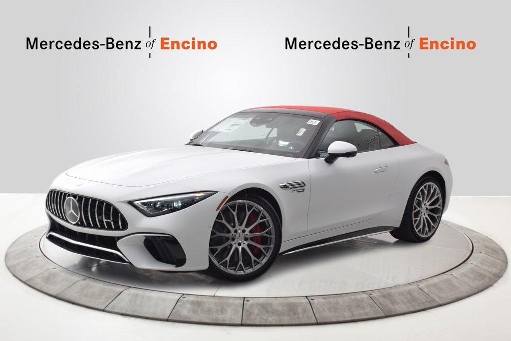 new 2026 Mercedes-Benz AMG SL 55 car, priced at $159,280