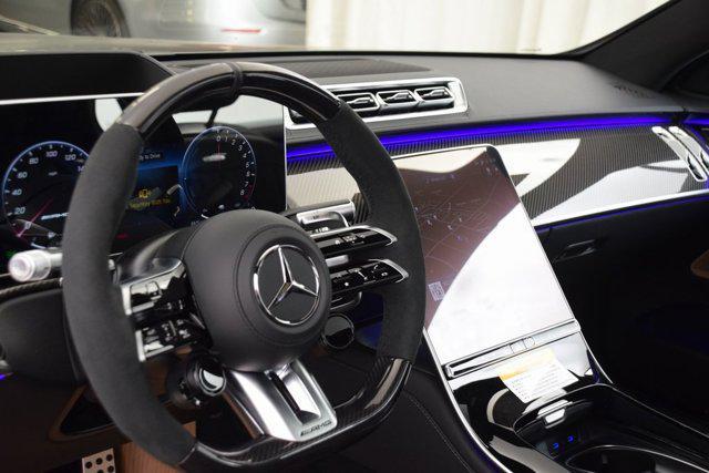 new 2025 Mercedes-Benz AMG S 63 E car, priced at $200,495