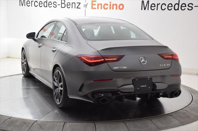 new 2025 Mercedes-Benz AMG CLA 35 car, priced at $62,520