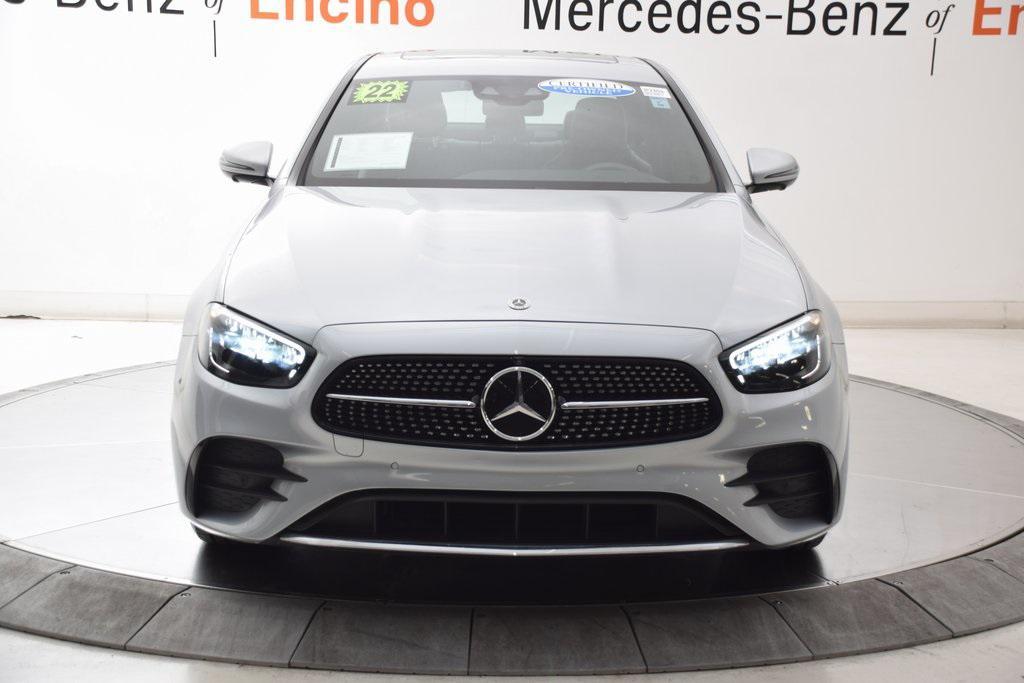 used 2022 Mercedes-Benz E-Class car, priced at $35,997