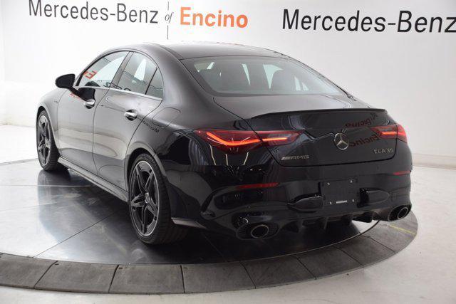 new 2025 Mercedes-Benz AMG CLA 35 car, priced at $60,470