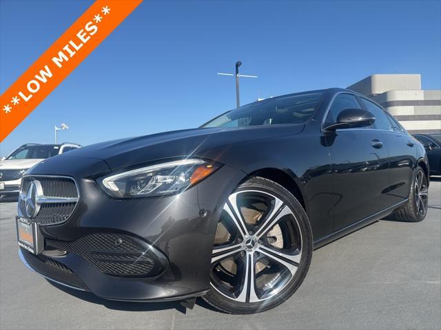 used 2022 Mercedes-Benz C-Class car, priced at $38,997