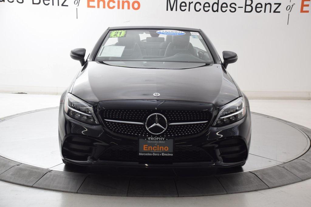 used 2021 Mercedes-Benz C-Class car, priced at $38,497