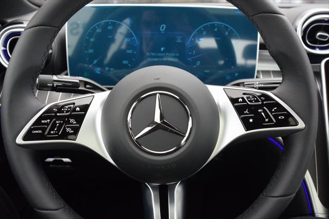 new 2025 Mercedes-Benz C-Class car, priced at $55,395