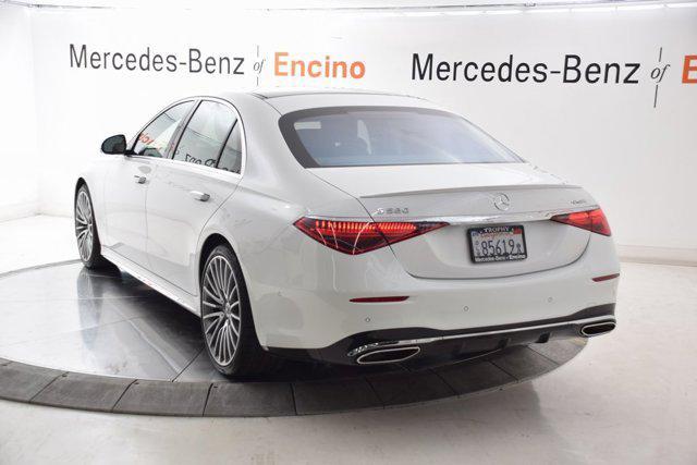 used 2024 Mercedes-Benz S-Class car, priced at $124,997