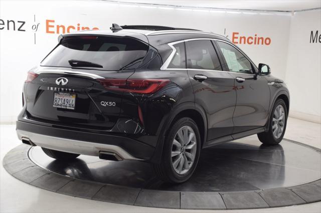 used 2022 INFINITI QX50 car, priced at $27,777