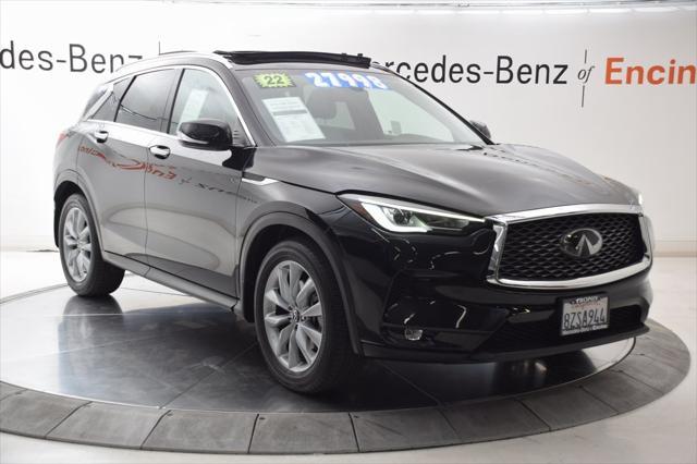 used 2022 INFINITI QX50 car, priced at $27,777