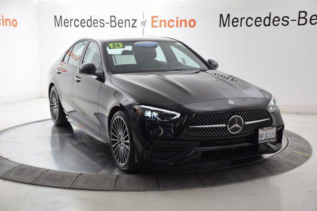 used 2024 Mercedes-Benz C-Class car, priced at $49,997