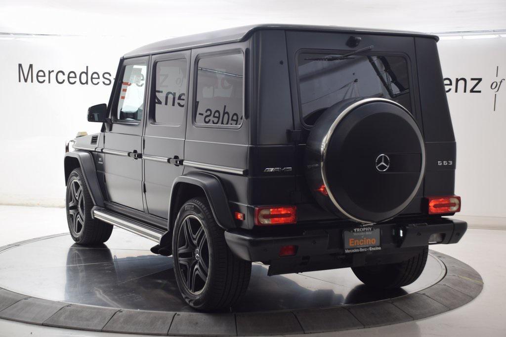 used 2017 Mercedes-Benz AMG G 63 car, priced at $74,998