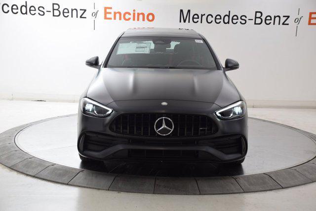 new 2025 Mercedes-Benz AMG C 43 car, priced at $71,605