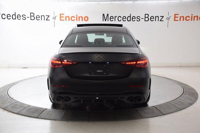 new 2025 Mercedes-Benz AMG C 43 car, priced at $71,605