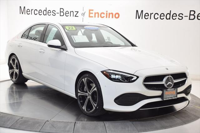 used 2022 Mercedes-Benz C-Class car, priced at $34,798