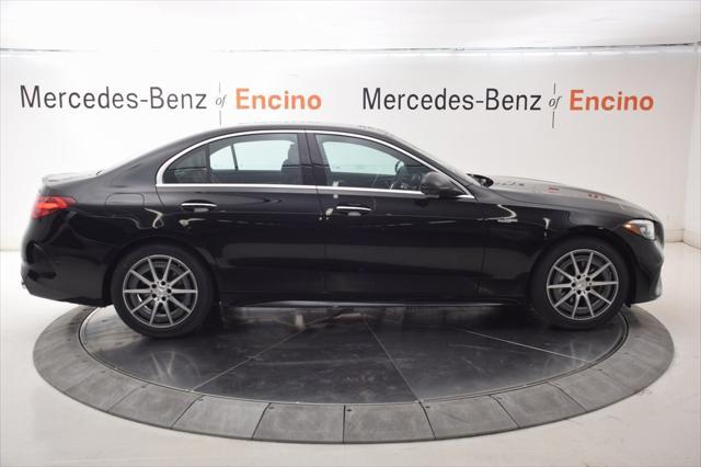 new 2025 Mercedes-Benz AMG C 43 car, priced at $64,685